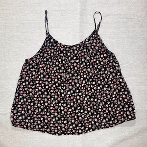BP - Nordstrom | Black Ditsy Rose Floral Cami | Medium